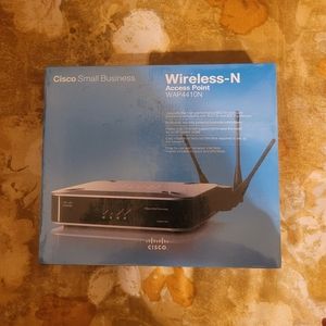 NEW SEALED Cisco WAP4410N Wireless-N Access Point - PoE/Advanced Security NIB